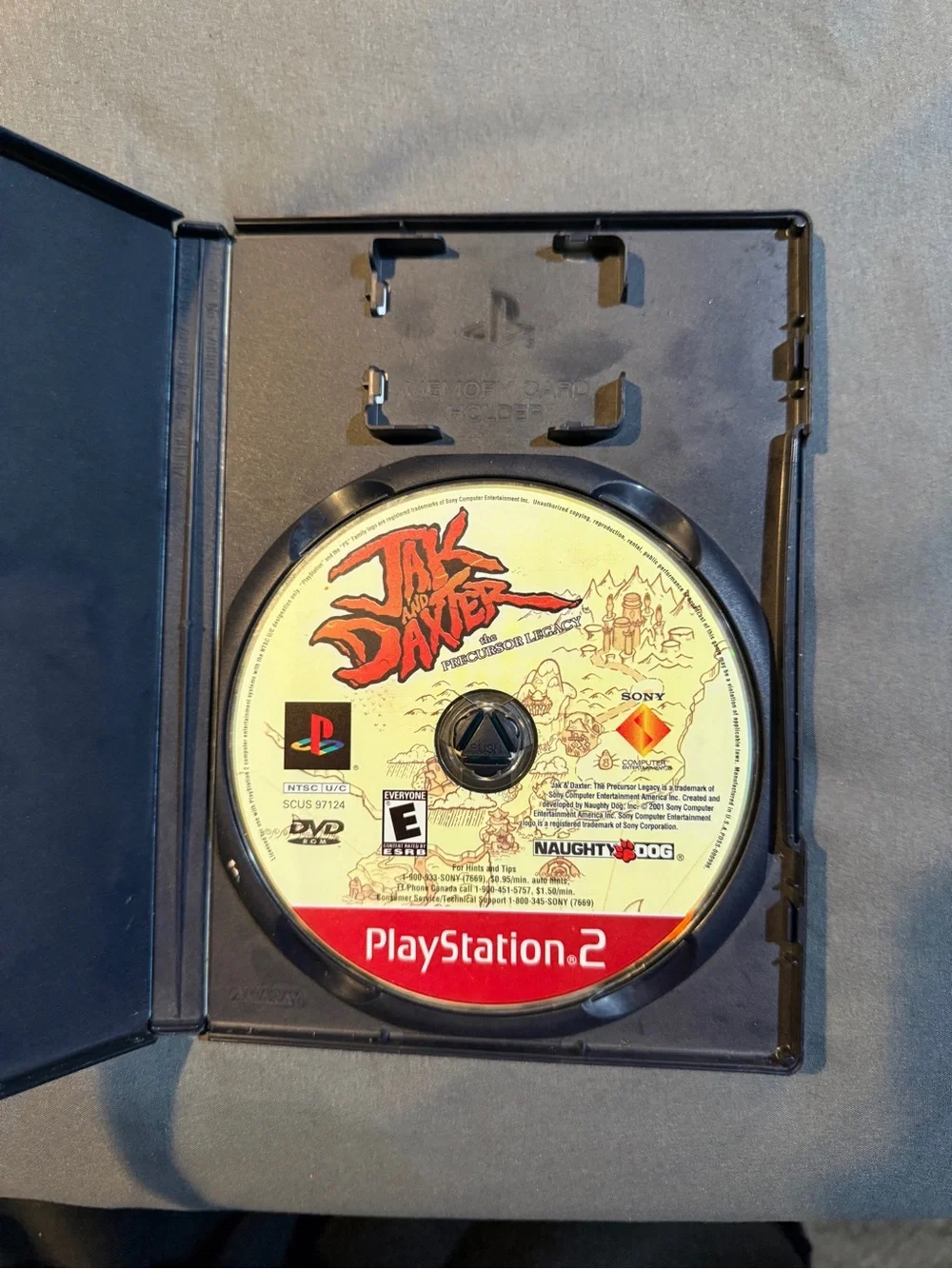 Sony PlayStation 2 Jak and Daxter Greatest Hits – Red and Yellow Cover